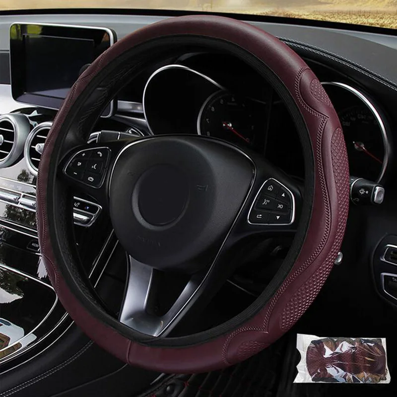 Аксессуары чехол для руля Противоскользящий эластичный винтажный Износостойкий