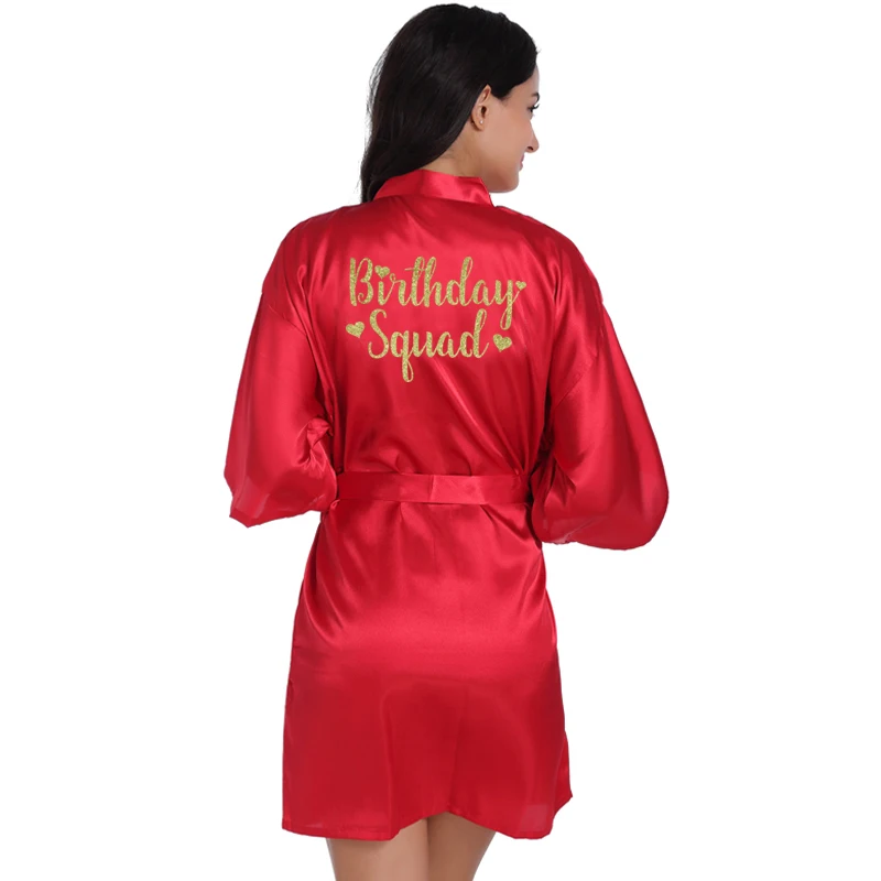 Халат кимоно для девочек на день рождения халат женский шелковый пикантная