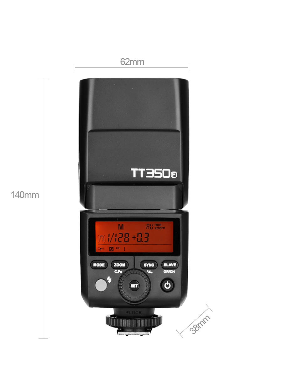 Вспышка GODOX TT350 Mini Flash Light 2 4G Беспроводная HSS TLL 1/8000s Speedlite для Canon Nikon Sony Fuji Olympus Panasonic