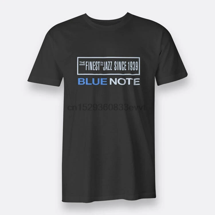 

The Finest In Jazz Blue Note Jazz Tees Black T-Shirt For Mens S-3Xl