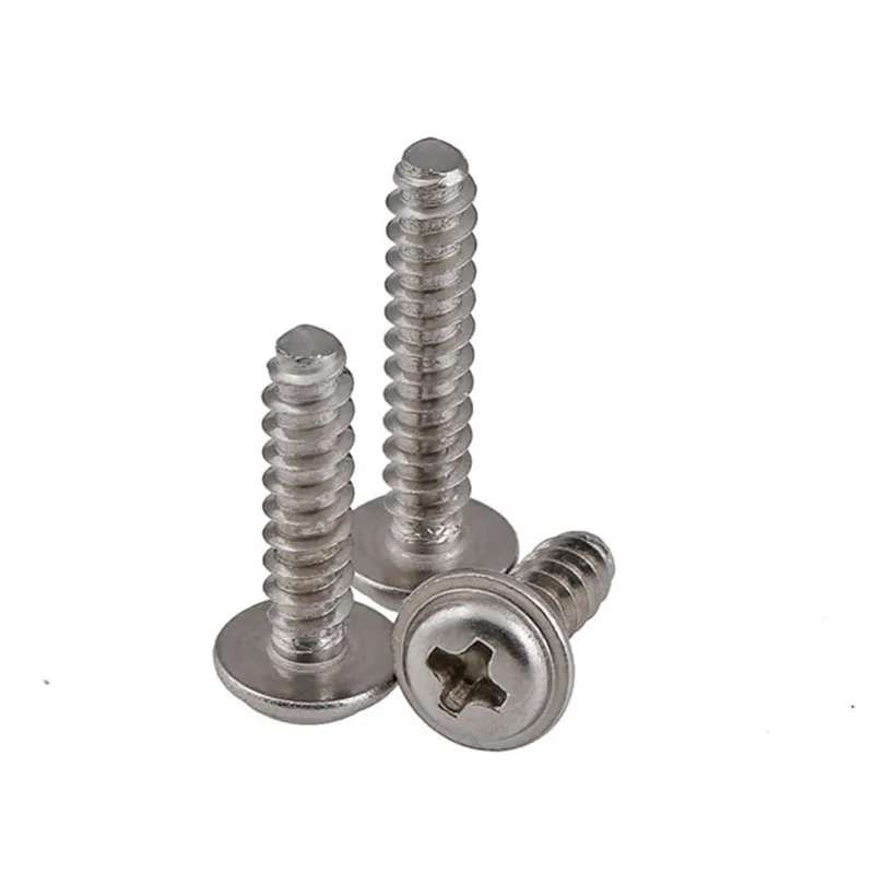 Винты самонарезающие GuHua саморезы из нержавеющей стали с крестообразной круглой