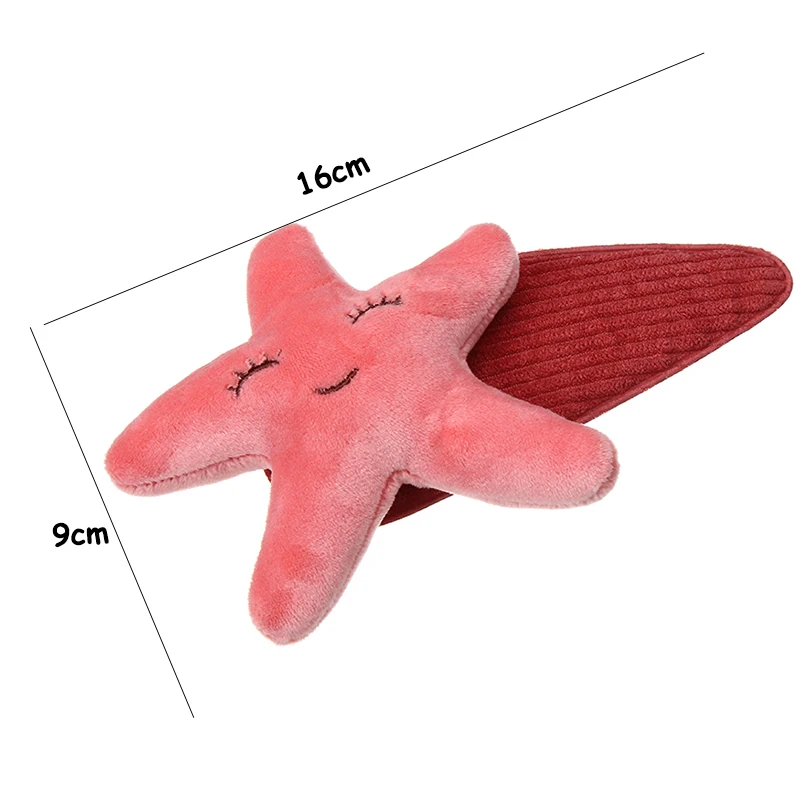 1 шт. Симпатичные Мультяшные цветы морские звезды фотозажимы заколки олень слон