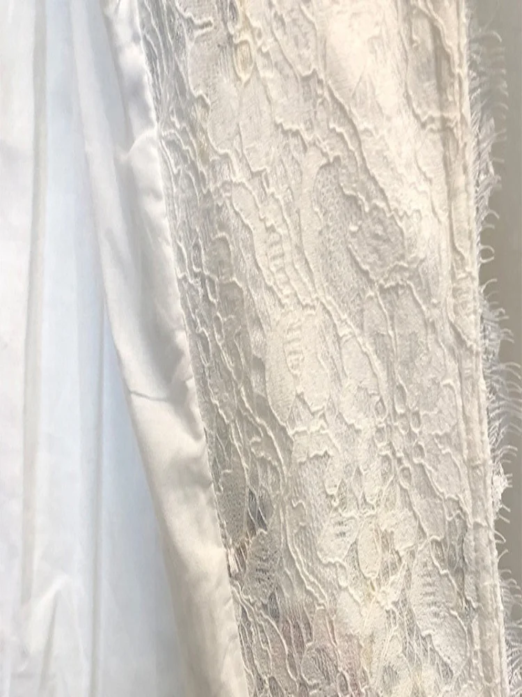 Dressnow/женское роскошное кружевное пальто, летняя вышивка, Цветочный жемчуг, двубортное Женское пальто с карманом