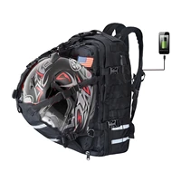 helmet bags large capacity motorbike backpack waterproof storage bag with usb charge port motorcycle helmet backpack universal