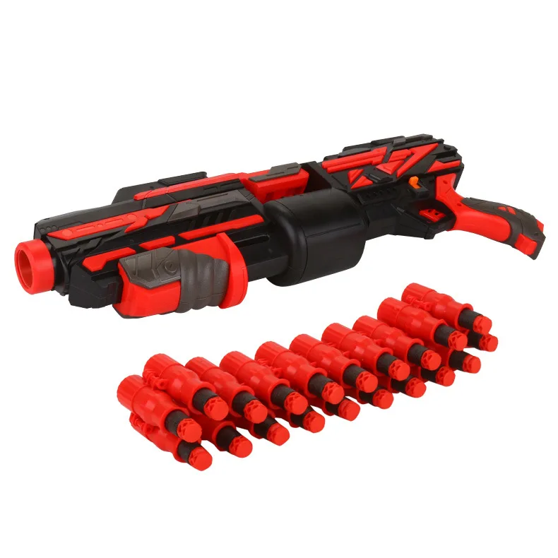 Новая цепь ручной взрыв мягкая пуля пистолет костюм для Nerf пули игрушечный пистолет EVA Дротика бластер игрушка пулемет дети лучший подарок Рождество