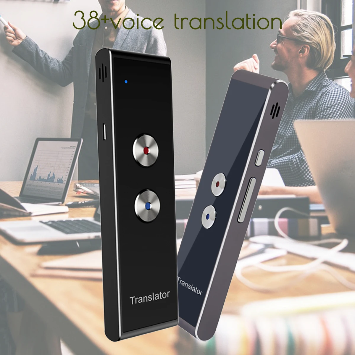 Новая Обновленная портативная умная версия голосового переводчика для обучения