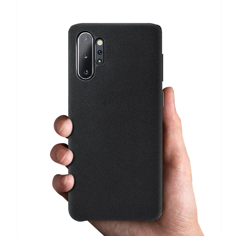 Для samsung Galaxy Note 10 Plus чехол из натуральной замши защитный чехол для samsung Note 10 9 S9 S10 Plus S10e чехол