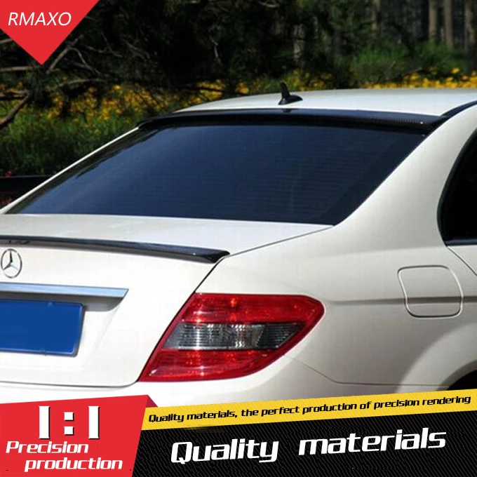 Спойлер на крышу для Benz W204 спойлер из углеродного волокна C180 C200 C260 C280 C300 C74 2008