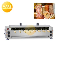 2020 new trdelnik machine electricgas donut cone maker to make kurtos kalacs commercial chimney cake machine kurtos grill oven
