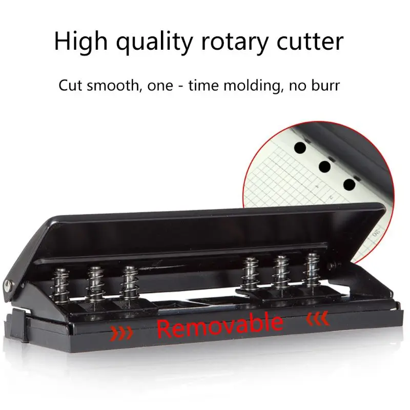 

6 Holes Puncher Punch Office Binding Supplies Student Stationery Equipment Tool