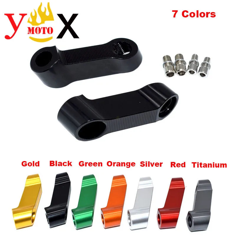 Motorcycle CNC Rear View Mirror Extender Adapter Spacer Extension For BMW F700GS F800R F650GS F750GS R NINE T R1200GS | Автомобили и