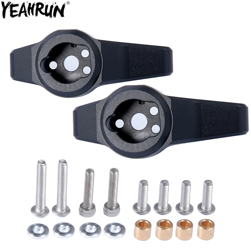 

YEAHRUN TRX4 Steering C-Seat Kit Aluminium Alloy Steering Knuckle C-Hub for 1:10 RC Crawler TRX-4 Upgrade Parts
