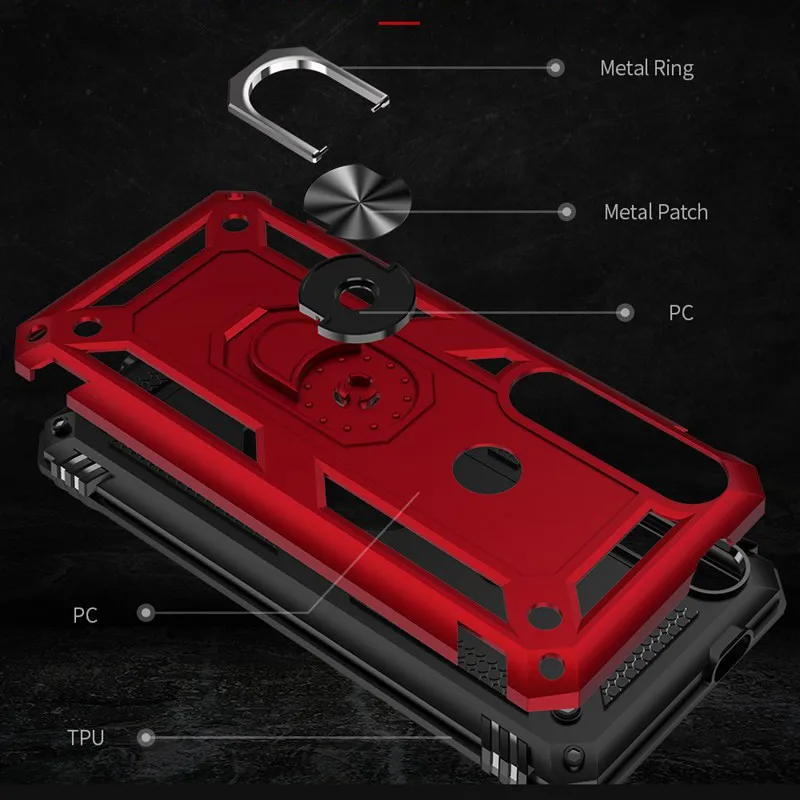 Роскошный бронированный противоударный чехол для телефона Motorola MOTO G7 G8 Play Plus P40