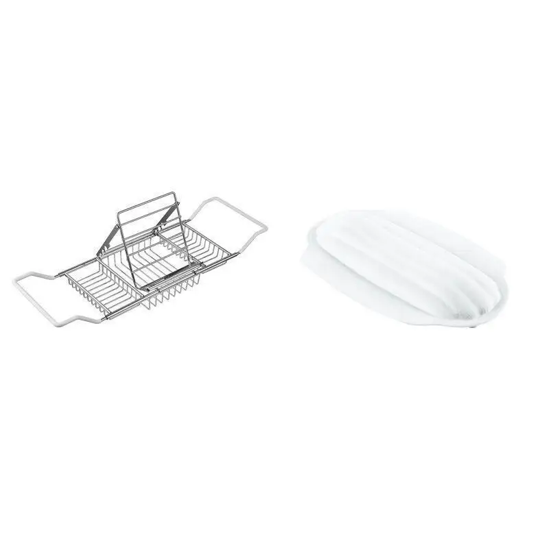 

Shelf Aufbewahrung Badewanne Wine Mensole Vino Mensola Porta Libri Accessories Bathtub Tub Accessoires Baignoire Bath Tray