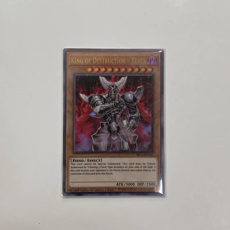 Рисунок 2 - Yu-Gi-Oh WCS-EN501 DIY Специальный выпуск