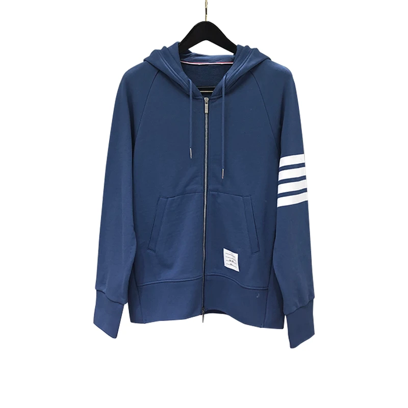 Модная одежда с капюшоном бренда TB THOM свободная хлопковая куртка мужские и