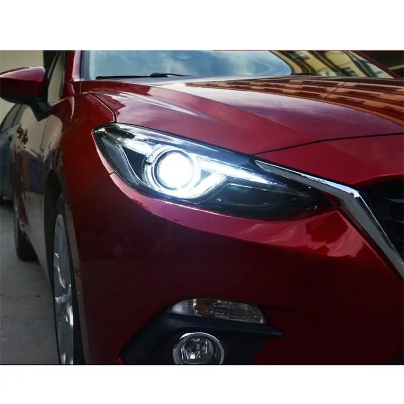 Assessoires Neblineros Para Автоаксессуары боковой сигнал поворота СИД Drl фары автомобильные