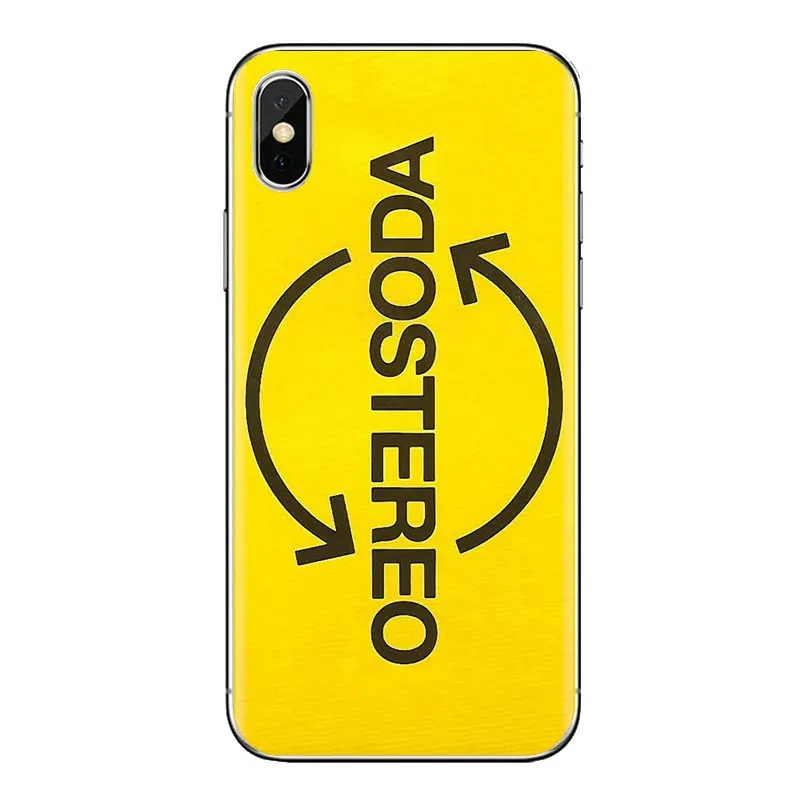 Soda Stereo Argentine band Logo Soft Transparent Cases For Samsung Galaxy S3 S4 S5 Mini S6 S7 Edge S8 S9 S10 Plus Note 3 4 5 8 9 |