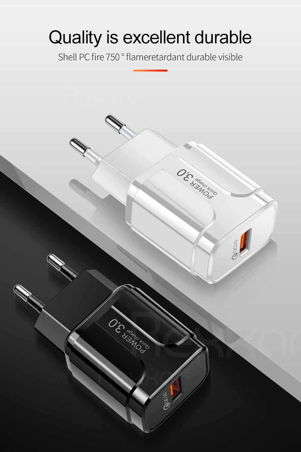 18 Вт Быстрая зарядка 3,0 USB зарядное устройство Быстрая Портативная зарядка мобильного телефона зарядное устройство для iPhone samsung Xiaomi huawei настенный адаптер QC3.0