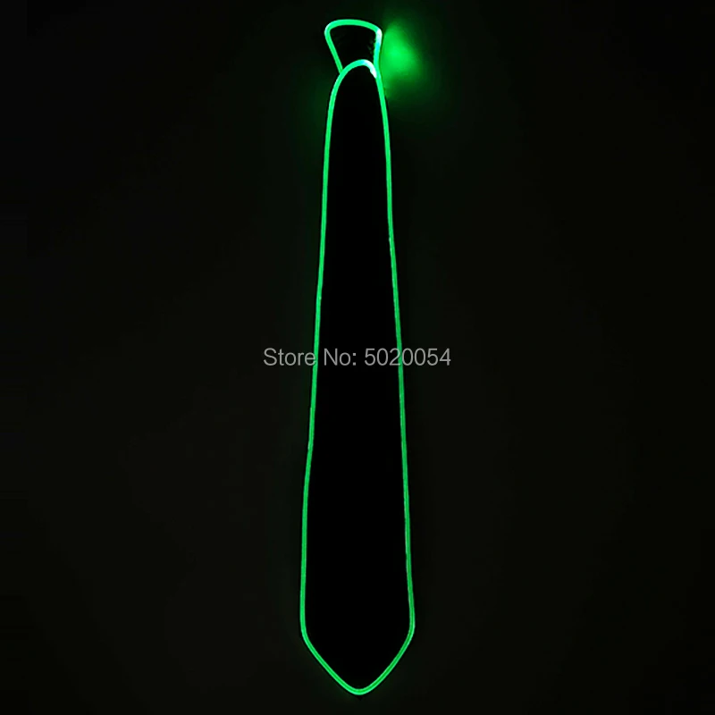 

Fashion LED Light up Men Tie Colorful Flashing Necktie Glowing LED Ties for DJ Bar Club Party Show Costume Decoration Men Gift