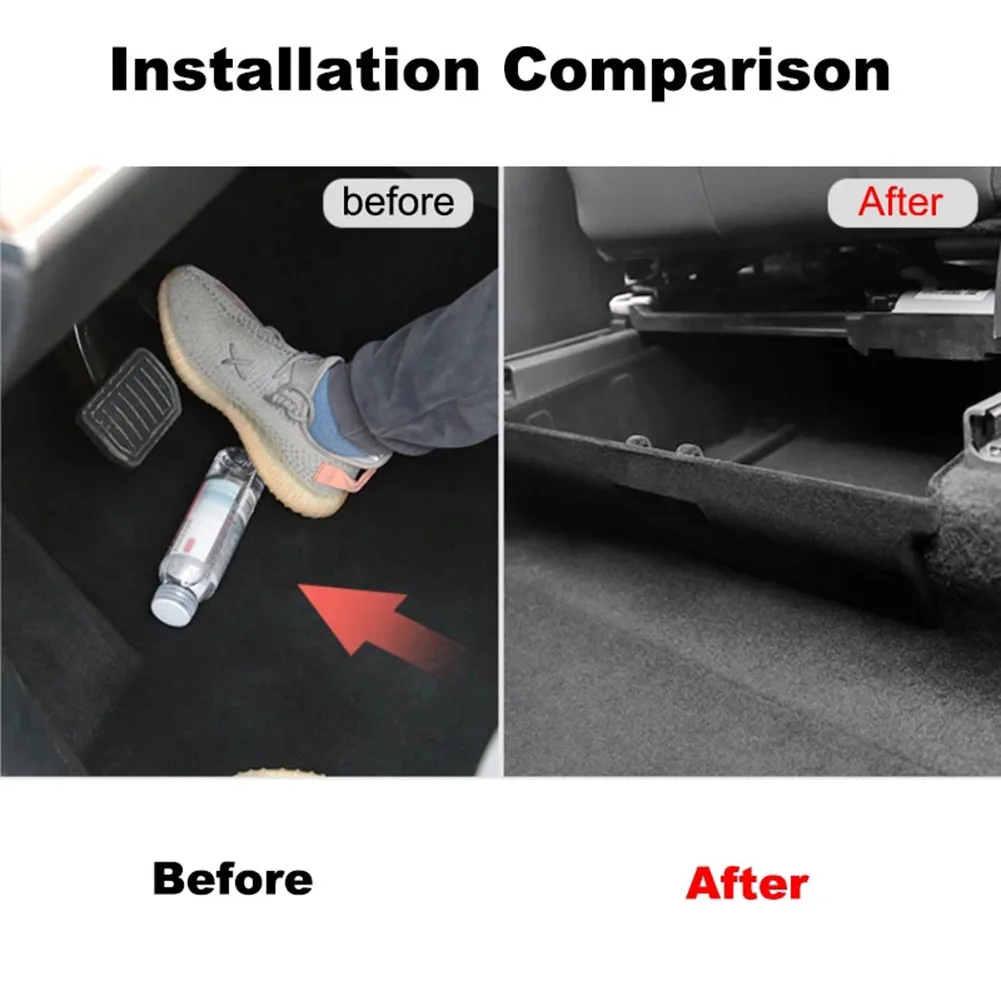 

Under Seat Storage Box Organizer For Tesla Model Y High Quality Drink Bottle Tray Stowing Tidying Easy Installation Accessories