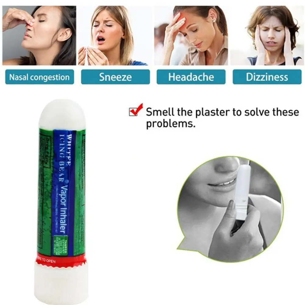 

Thailand Nasal Inhaler Stick Mint Cream Original Nasal Nose Body Oils Refreshing Cold Essential Ointment Rhinitis Headache W9J0