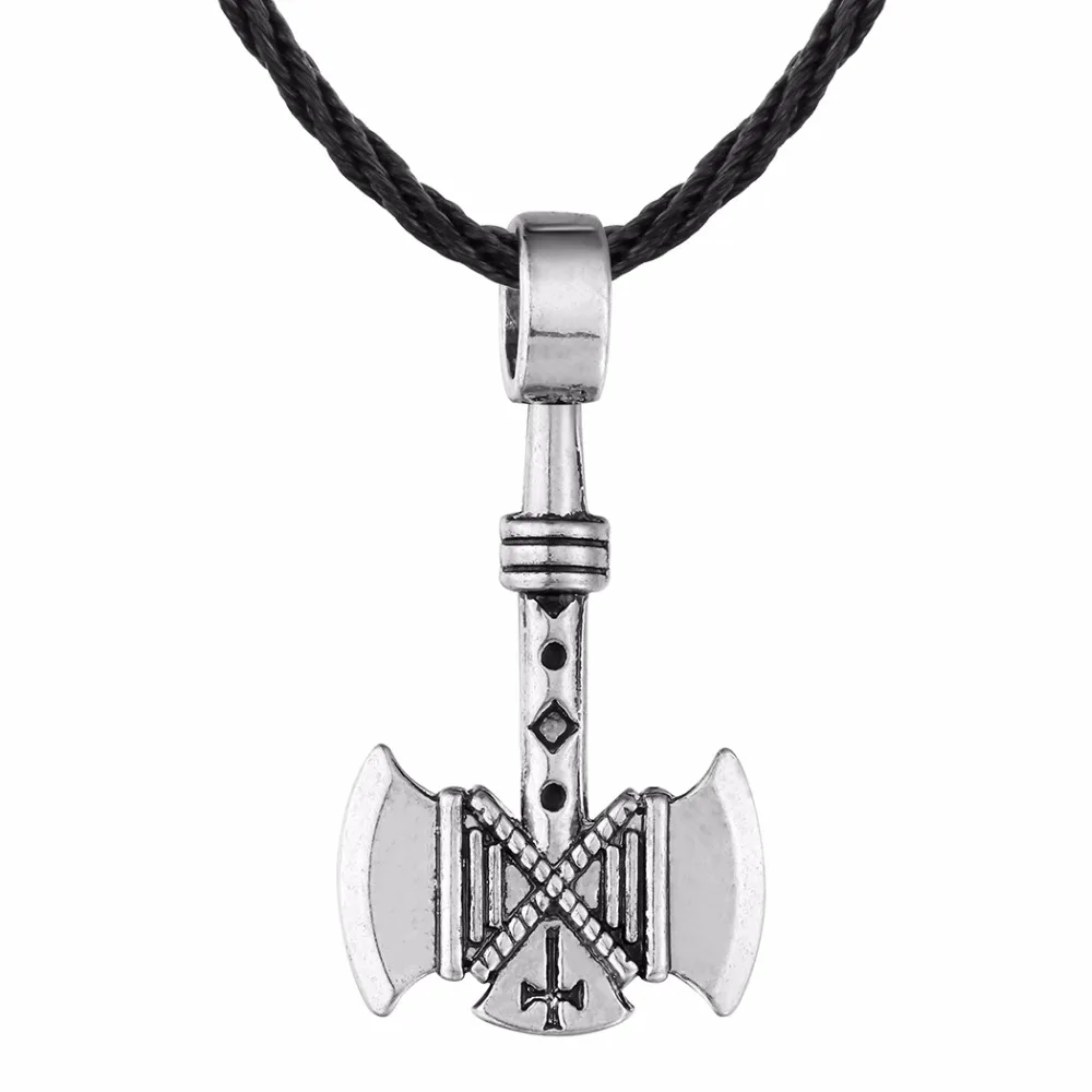 Chandler панк Valknut стиль викингов для женщин и мужчин Готический Ретро стиль|Ожерелья