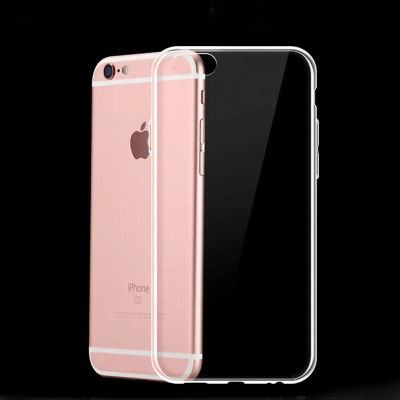 Прозрачный мягкий чехол для iPhone 11 Pro X XR XS Max 8 7 6 6s Plus 5S SE 5C 4 4S ТПУ силиконовый