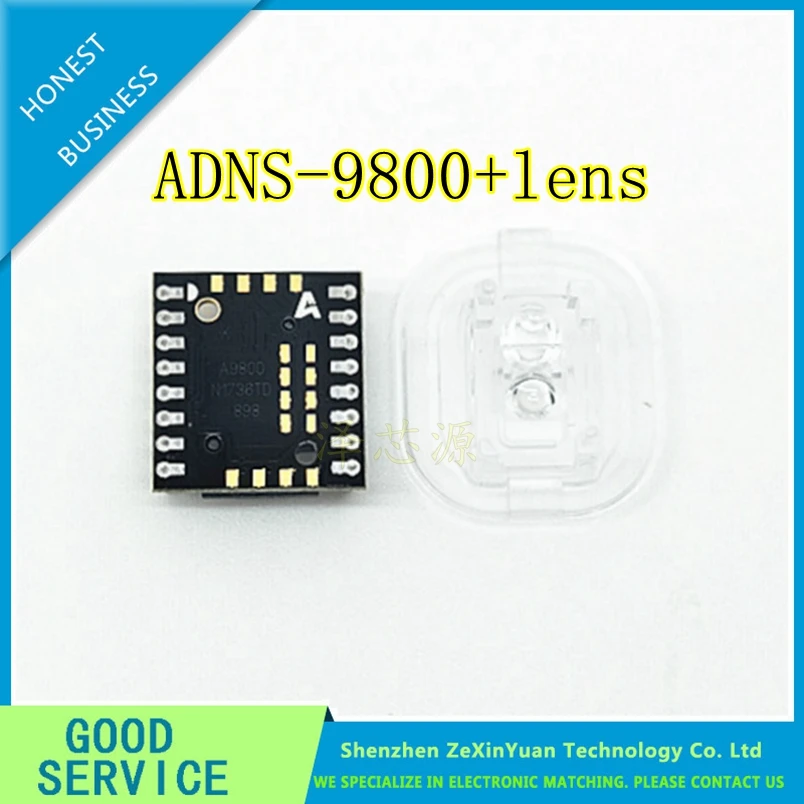 ADNS-9800+ ADNS-6190-002 A9800 DIP16sensor с новым оптическим объективом новые и оригинальные ADNS9800