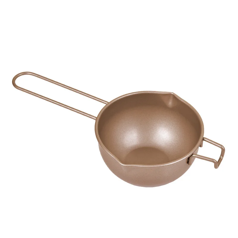 

Chocolate Butter Melting Pot Carbon Steel Long Handle Water Heating DIY Baking Bowl Non-stick Kitchen Accessories Bakery Tool
