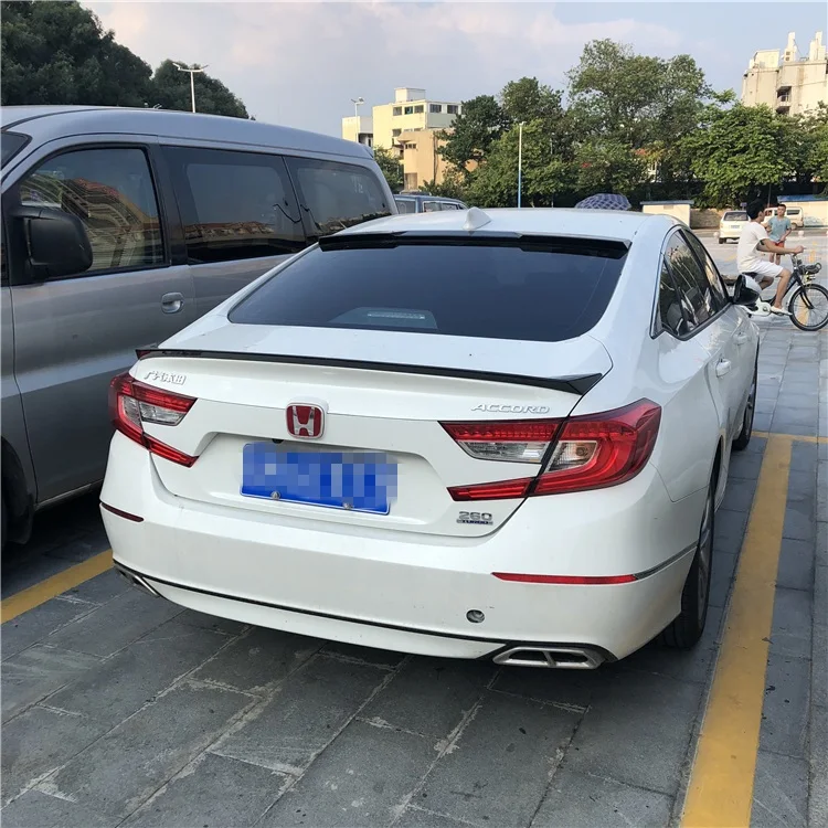 Спойлер для Honda Accord высококачественный спойлер из АБС материала заднего крыла