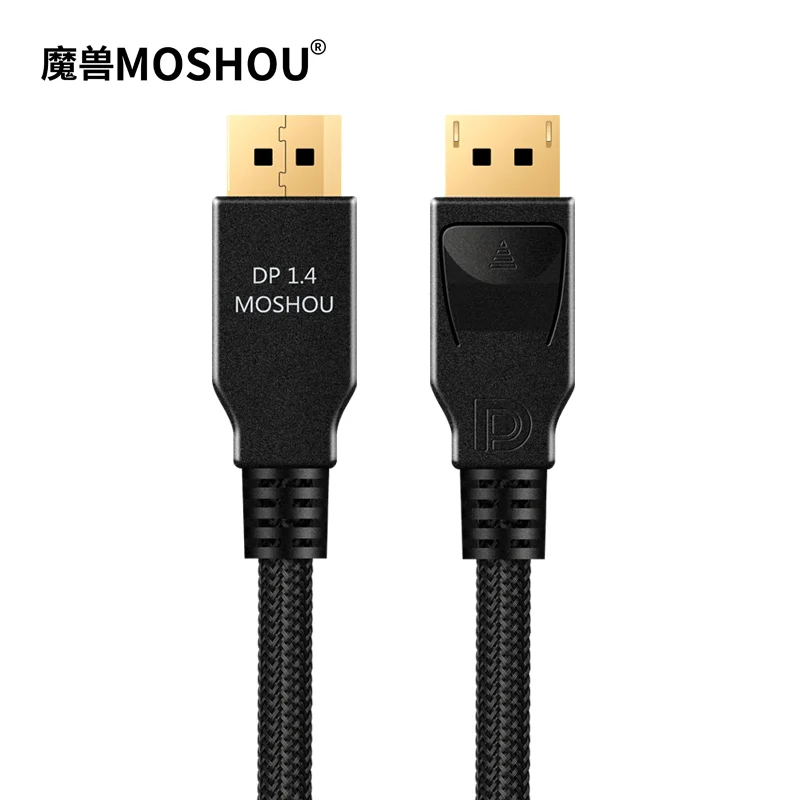 Displyport DP 1 4 2 кабели с поддержкой 8K 60 Гц 4K 144 потоковое сжатие 32 Гбит/с бит HDR для