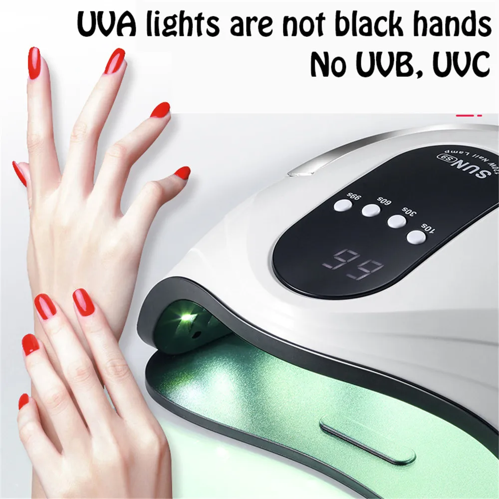 

UV Lamp Nail Dryer UV Led Lamp 120W Lamp Manicure UV Led Nail Lamp Drying Nails Drying Gel Lamp Manicure Fingernails Nail Dryers