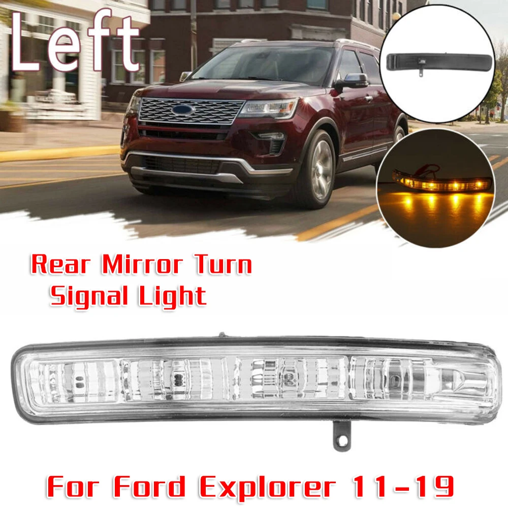 Фонарь для зеркала заднего вида передний левый боковый с поворотным сигналом