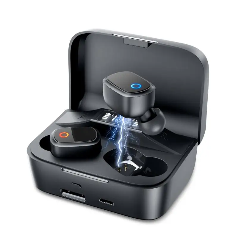 

Bluetooth Earbuds TWS Wireless Earphones Mini Headset With Microphone Bluetooth 5.0 HIFI Stereo Bass Waterproof Earphone