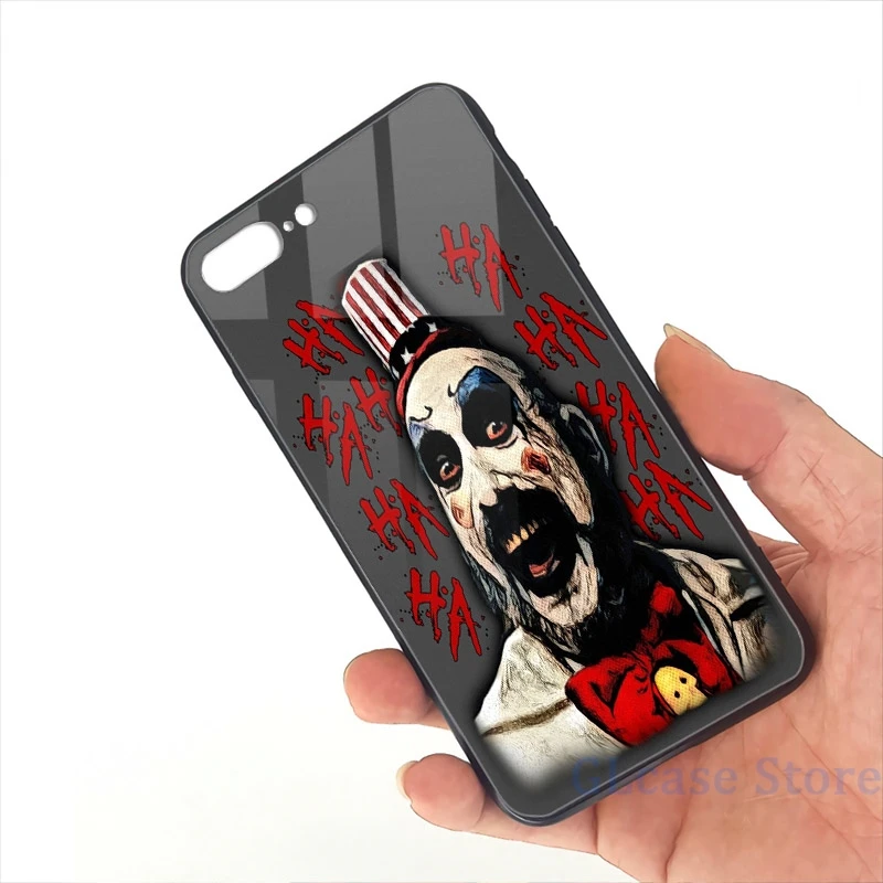 Чехол для телефона Captain Spaulding(3) iPhone 12 Pro 11 X XR XS Max 8 7 6 6s Plus 5s мягкая стеклянная задняя