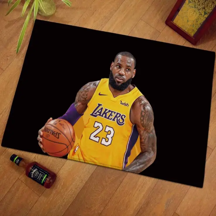 40x60 см/50x80 см/60x90 см домашний текстиль NBA Баскетбол звезда Коби ковер мягкие фланелевые Нескользящие коврики коврик в ванную комнату дверь гостиная - Цвет: 023