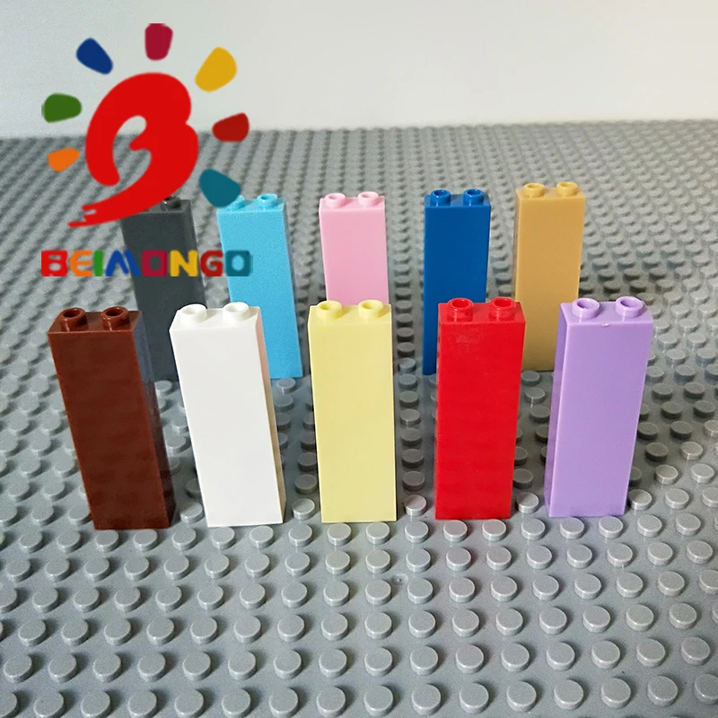 Бесплатная доставка! Кубики BEIMONGO 2454*1x2x5*50PCSBuliding Blcoks Развивающие и