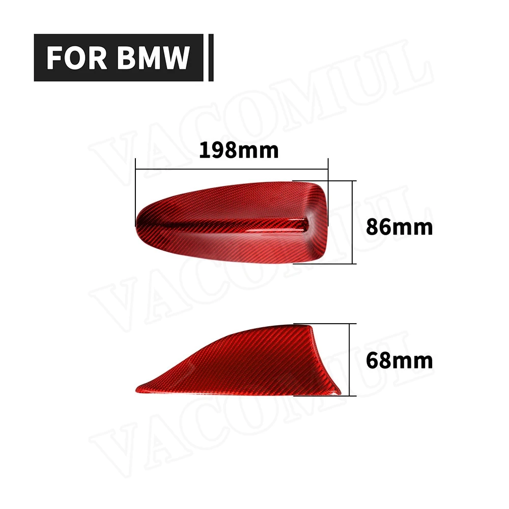Чехол для антенны из углеродного волокна Акулий плавник BMW 5 серии F11 F18 2011-16 M5 2012-14 7