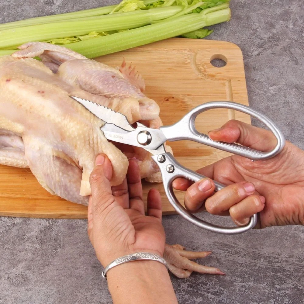 Ножницы кухонные из нержавеющей стали японские многофункциональные | Дом и сад