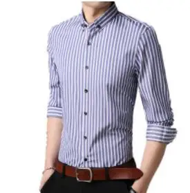 

Men's long-sleeved white men's shirts business casual slim shirts plain men's wear G-77