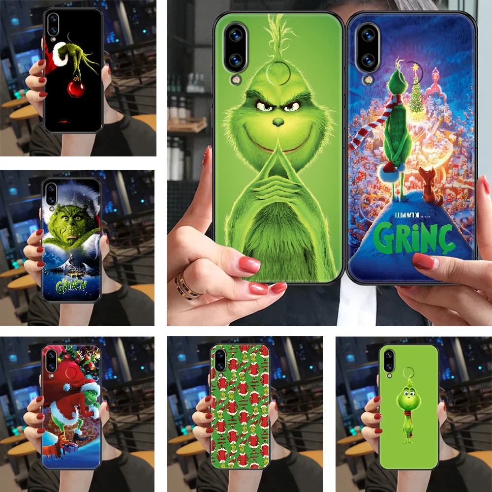 Зеленый чехол для телефона Huawei Honor View 6 7 8 9 10 10i 20 A C X Lite Pro Play черный силиконовый prime