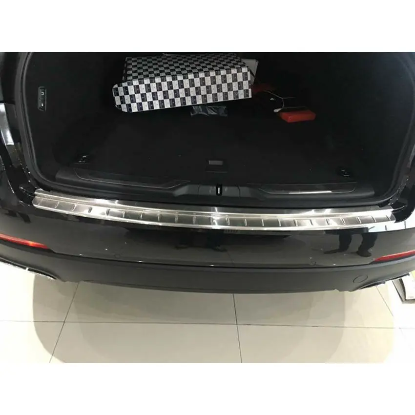 

Stainless Rear Bumper Outer Plate Molding Trim Fit Maserati Levante 2016 - 2018