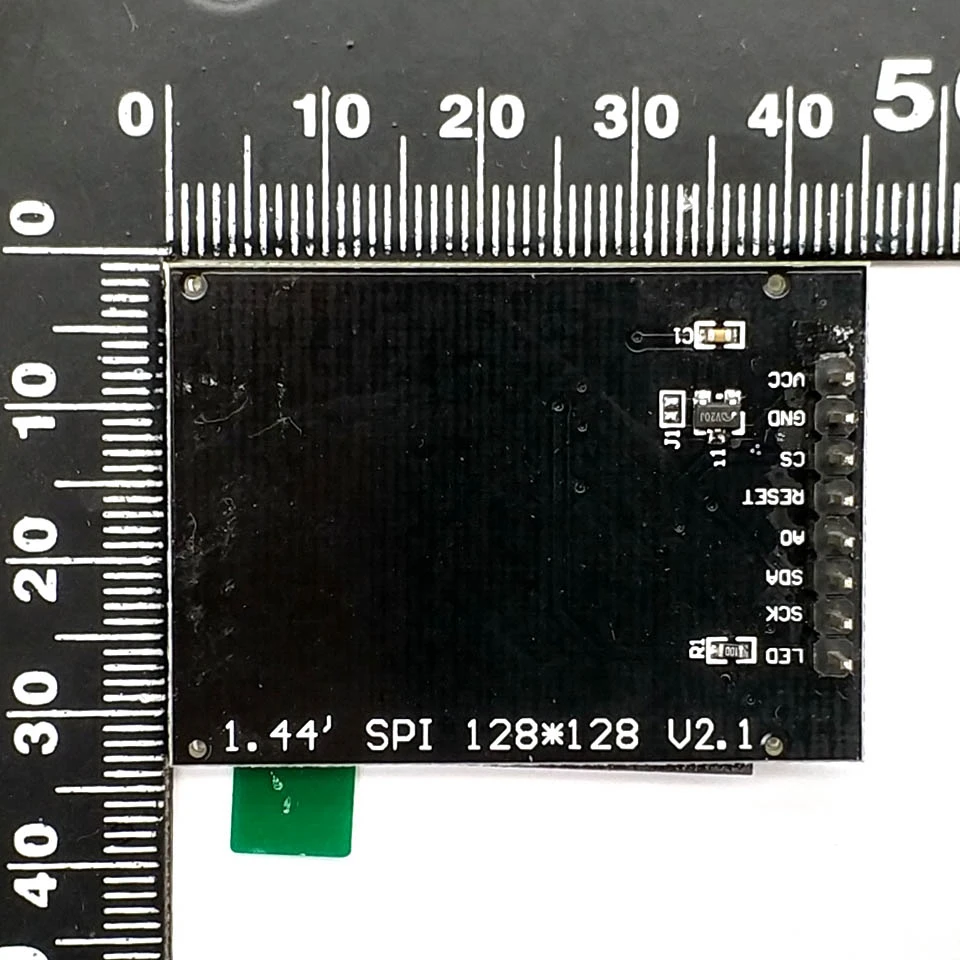 1 44 последовательный ЖК-дисплей 128*128 SPI TFT цветной экран с адаптером 5110 PCB |