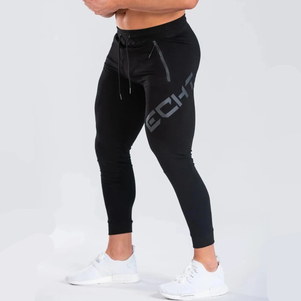 

Autumn Joggers Pants Men Running Skinny Cotton Sweatpants Trackpants Gym Fitness Training Sport Trousers Male Sportswear Bottoms