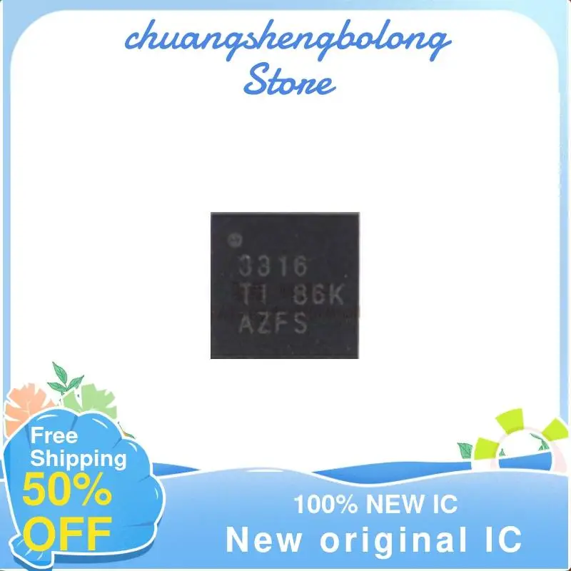 

10-200 шт. TPS53316RGTR TPS53316 QFN16 новый оригинальный IC
