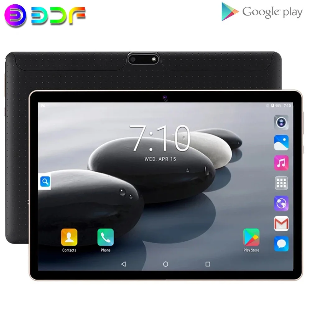 10.1 inch Tablet PC 3G/4g Phone Call 4GB/64GB Octa Core WiFi Bluetooth 4.0 Dual SIM Camera Google Tablets+Keyboard