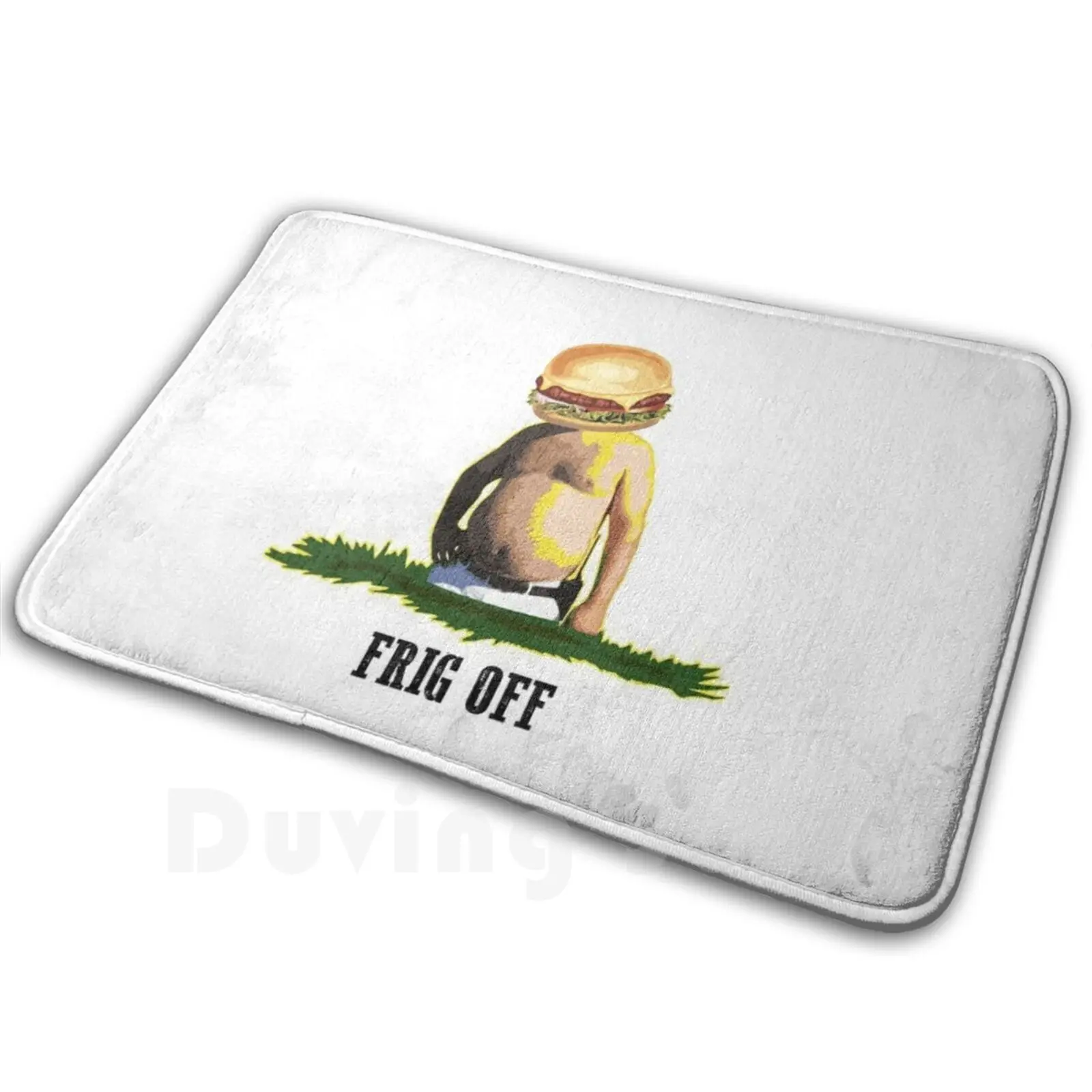 Копия прицепа парка для мальчиков коврик &quotFrig Off&quot противоскользящие напольные