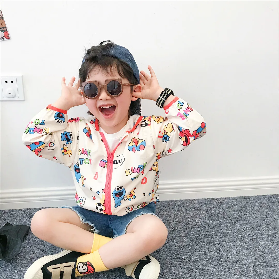 Tonytaobaby детская и Мужская Новая летняя одежда с героями мультфильмов (сумка для