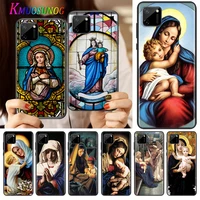 virgin mary christian silicone cover for realme v15 x50 x7 x3 superzoom q2 c11 c3 7i 6i 6s 6 global pro 5g phone case